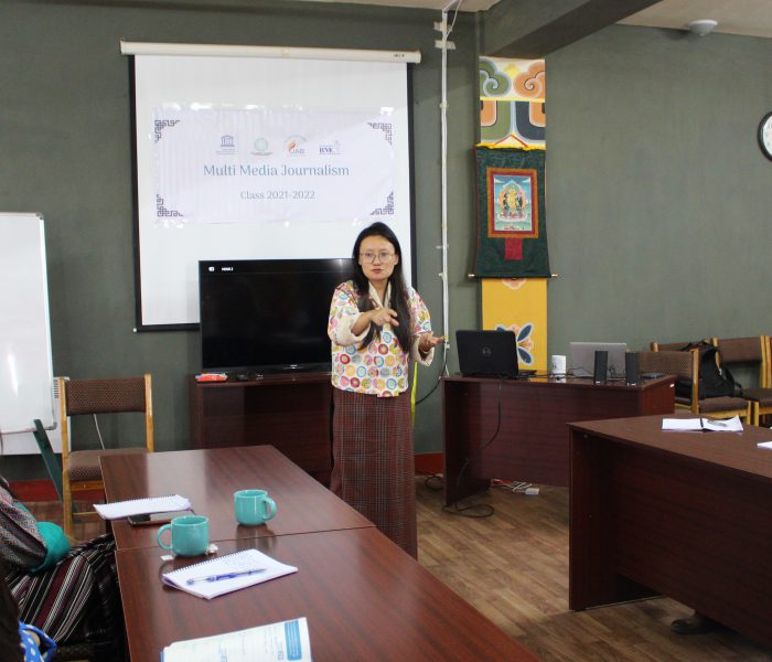 Guest Speaker Session on Investigative Journalism in Bhutan