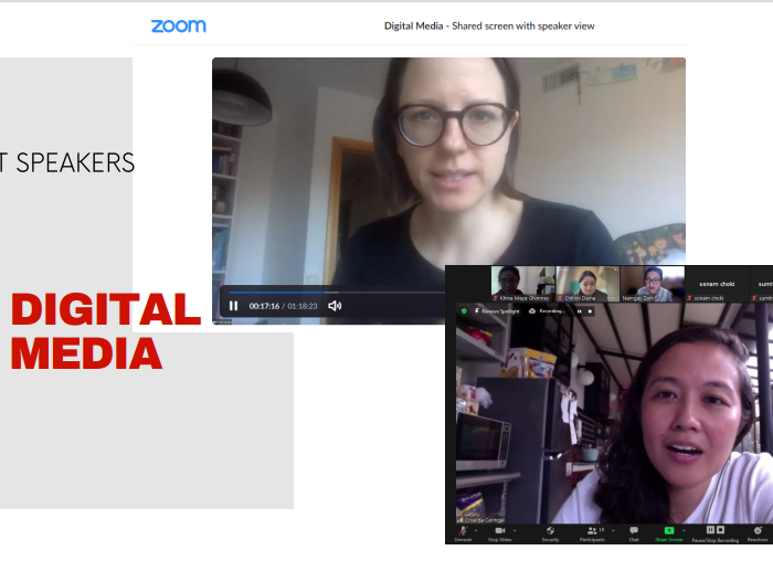 Session on Digital Production & News Room Convergence